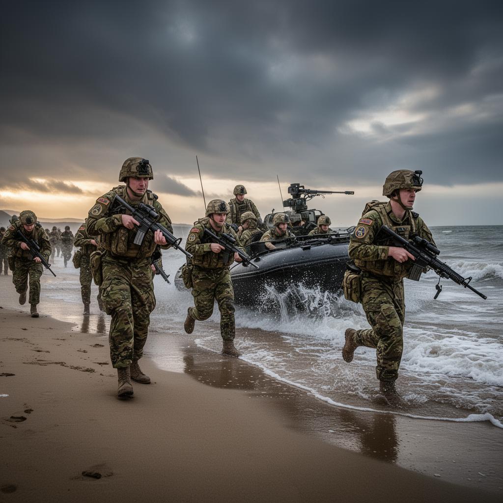 Royal Marines commando training exercise — hearing loss claims for combat and weapons noise exposure