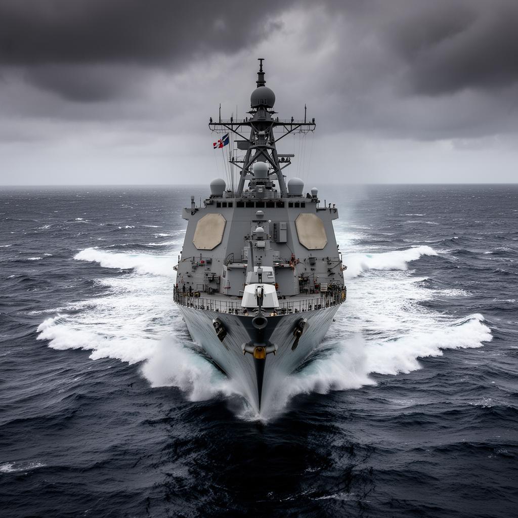 Royal Navy warship at sea — hearing damage compensation claims for naval personnel exposed to engine and weapons noise