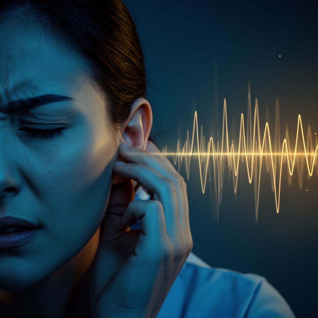 Tinnitus symptoms illustration — military tinnitus compensation claims for ringing and buzzing in ears